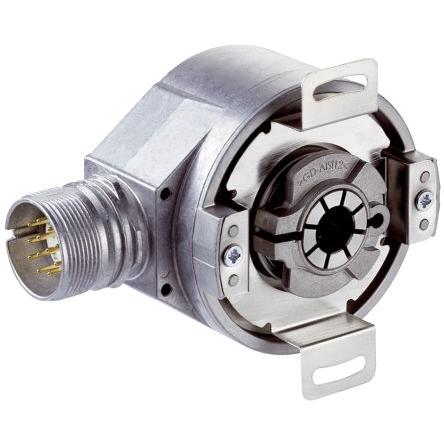 Absolutní kodér, řada: AFS/AFM60 SSI Absolutní Digitální 32V dc 6000 rpm 4096 ppr Slepý dutý IP65, IP67 SICK 12 mm