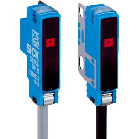 SICK Fotoelektrický snímač, řada: G6 LED s bodovým světlem Miniaturní Kabel s konektorem, výstup: PnP Jednocestný IP67