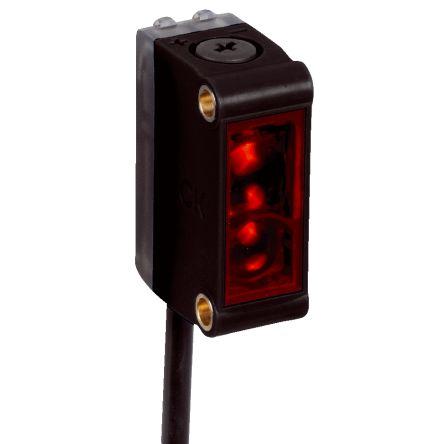 SICK Fotoelektrický snímač, řada: GTB6 LED Pravoúhlý Kabel s konektorem, výstup: PnP Potlačení pozadí IP67