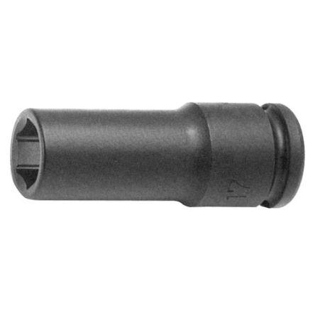 Nástrčkový klíč 17 mm pohon 1/2 in Hluboká nástrčná hlavice 6boký nástrčkový klíč SAM