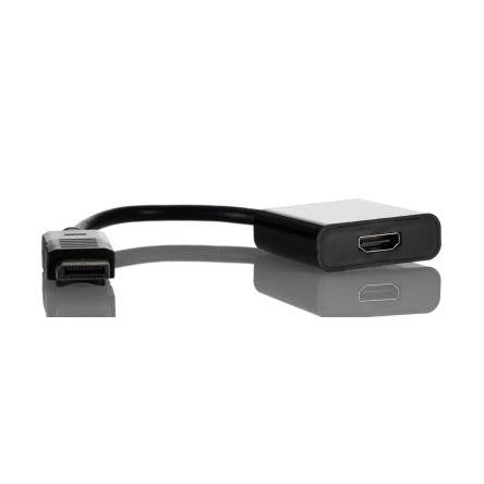 RS PRO, A: Vnější Display Port, B: Vnitřní HDMI, Polyvinylchlorid DisplayPort Kabely 150 mm