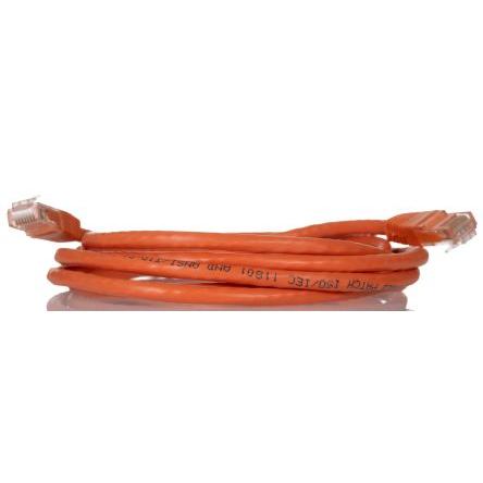 RS PRO Kat6 Ethernetové kabely, Oranžová, Polyvinylchlorid, A: RJ45 2 m Vnější, B: RJ45 Vnější, typ pláště: U/UTP