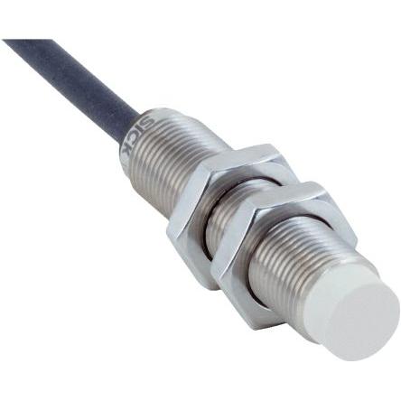 SICK Indukční bezdotykový snímač IMF12-08NPPNS6S Válec se závitem M12 x 1 200mA IMF IP68 PnP 2 kHz 8 mm 30 V dc