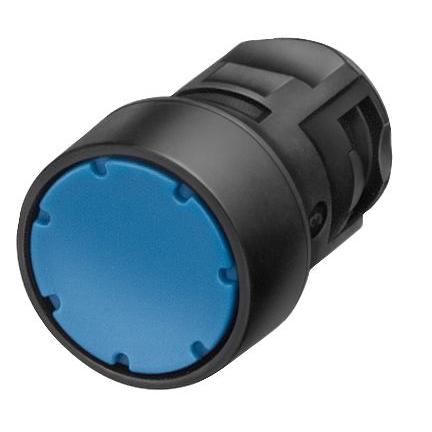 Siemens Tlačítkový spínač, řada: 3SB Červená Okamžité, průměr výřezu: 16 mm IP65