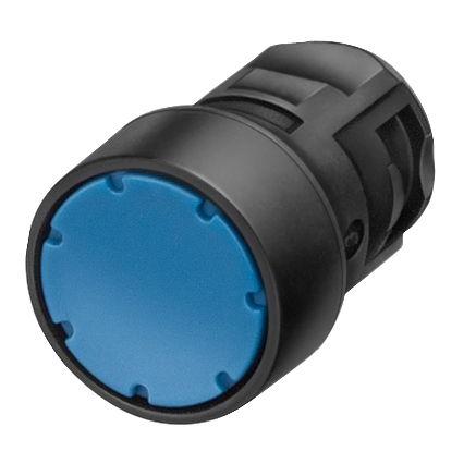 Siemens Tlačítkový spínač, řada: 3SB Zelená Okamžité, průměr výřezu: 16 mm IP65
