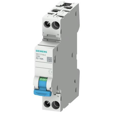 Siemens Průmyslová ochrana proti přepětí, rozsah: 5SY 1fázová 16 A 230 V Lišta DIN, rozsah: 5SY17