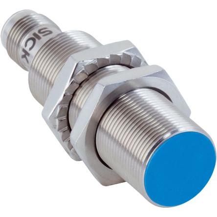 SICK Indukční bezdotykový snímač IMB18-08BNPVC0S Válec se závitem M18 x 1 200mA IMB IP68 NPN 1 kHz 8 mm 30 V dc
