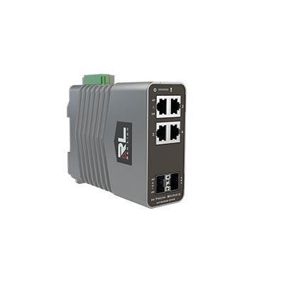 Průmyslový ethernetový přepínač 6portový N-Tron Řízený