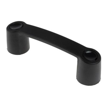Držadlo barva Černá, Plastové, Matný, délka: 119.5 mm x 35 mm x 26mm 93.4 mm RS PRO