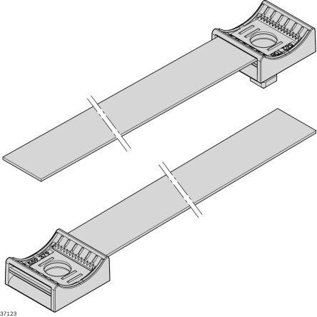 Bosch Rexroth Konzola kabelu, Polypropylen, délka: 29 mm, pasuje do drážky : 10 mm, pasuje do profilu: 10 mm 26 mm 11.3