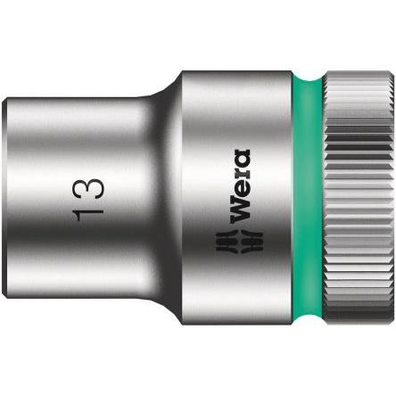 Zásuvka 1/2 in pohon 1 in 6 bodů Šestihran, celková délka: 40mm Wera