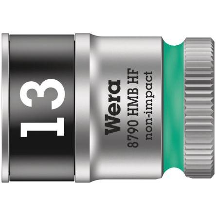 Zásuvka 3/8 in pohon 18 mm 6 bodů Šestihran, celková délka: 29mm Wera