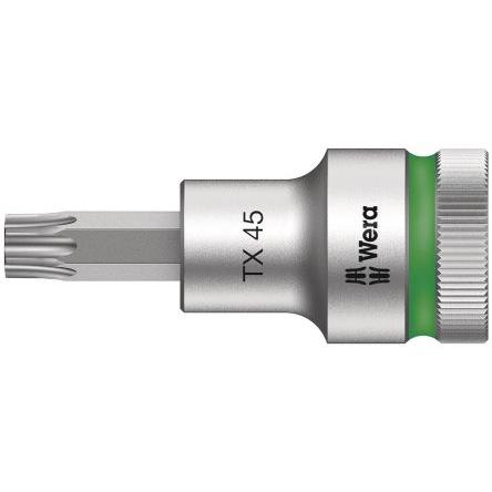 Zásuvka 1/2 in pohon TX55 Vrták Šestihran, celková délka: 206mm Wera