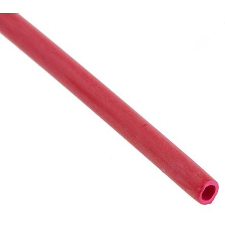 RS PRO Teplem smrštitelné bužírky průměr 1.6 mm Červená smršťovací poměr 2:1 Polyolefin 1.2m