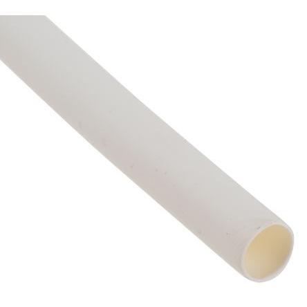 RS PRO Teplem smrštitelné bužírky průměr 6.4 mm Bílá smršťovací poměr 2:1 Polyolefin 1.2m