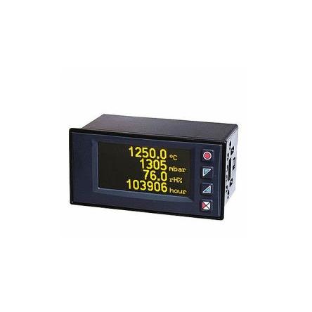 Wachendorff Multifunkční panelové měřidlo, řada: Wachendorff OLED, výška výřezu: 27.5 mm, šířka výřezu: 128 mm, 16