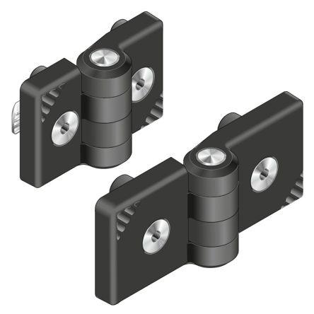 Dveřní pant, Polyamid, pasuje do profilu: 8 to 10 mm², pasuje do drážky : 8 to 10 mm² Bosch Rexroth