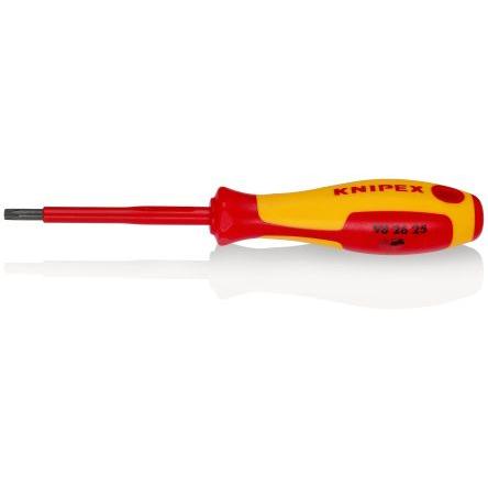 Šroubovák Torx a Torx Plus, dělka lopatky: 80 mm Vysokojakostní ocel Izolované hrot TX25 Splňuje normu VDE/1000V,