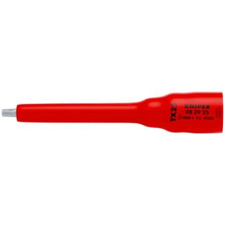 Zásuvka 3/8 in pohon 3/8 in Standardní Splňuje normu VDE/1000V, celková délka: 123mm Knipex