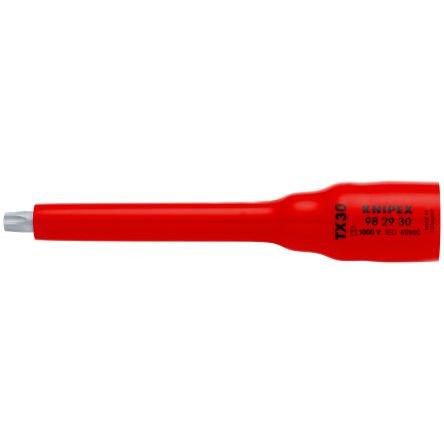 Zásuvka 3/8 in pohon 3/8 in Standardní Splňuje normu VDE/1000V, celková délka: 123mm Knipex
