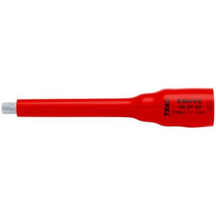 Zásuvka 3/8 in pohon 3/8 in Standardní Splňuje normu VDE/1000V, celková délka: 123mm Knipex