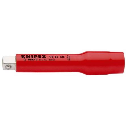 Rozšíření Prodlužovací tyč 3/8 in Čtvercový, celková délka: 125mm Knipex