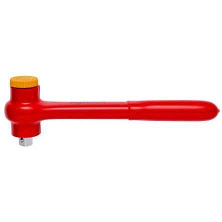 Ráčna 1/2 in, Reverzibilní ráčna, celková délka: 265mm Knipex