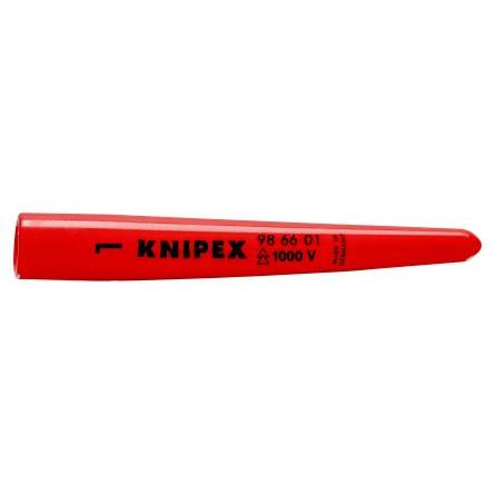 Kryt kabelu 10 mm (vnitřní prům.) délka 80 mm x šířka 14mm barva Červená Knipex Plastové