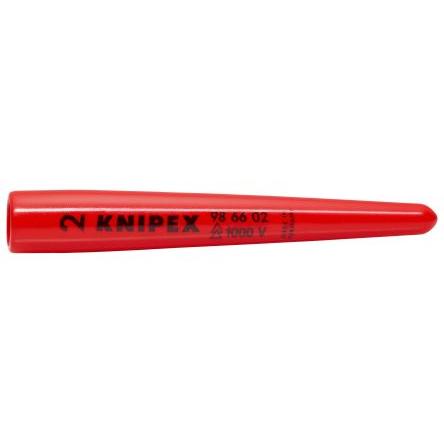 Kryt kabelu 10 mm (vnitřní prům.) délka 80 mm x šířka 15mm barva Červená Knipex Plastové