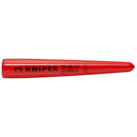 Kryt kabelu 10 mm (vnitřní prům.) délka 80 mm x šířka 15mm barva Červená Knipex Plastové