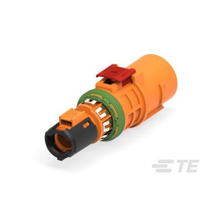 TE Connectivity Pouzdro, řada: PowerTube 1000, orientace těla: Rovný Polyamid, Pouzdro, Vnitřní, pro použití s: