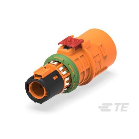 TE Connectivity Pouzdro, řada: PowerTube 1400, orientace těla: Rovný Sklem plněný polyamid, Pouzdro, Vnitřní, pro