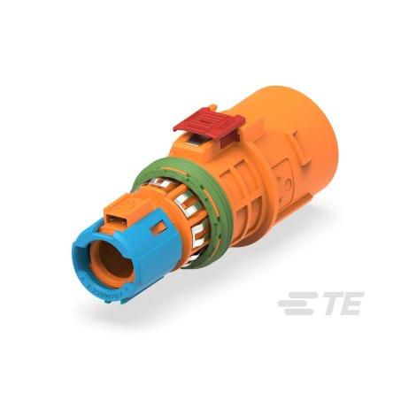 TE Connectivity Pouzdro, řada: PowerTube 1400, orientace těla: Rovný Sklem plněný polyamid, Pouzdro, Vnitřní, pro