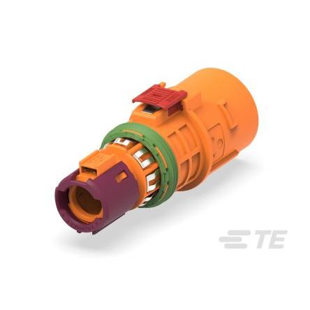 TE Connectivity Pouzdro, řada: PowerTube 1400, orientace těla: Rovný Sklem plněný polyamid, Pouzdro, Vnitřní, pro