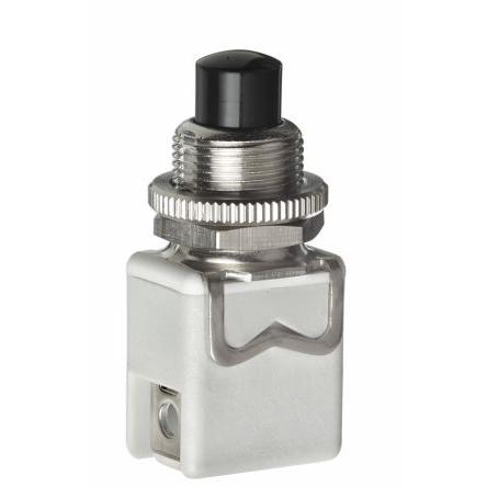 APEM Tlačítkový spínač, řada: 1200 SPST Panel Okamžité 12.2 mm 24 V dc 250 V ac