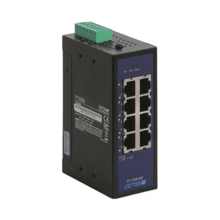 Ethernetový přepínač 8portový F Lutze Ltd