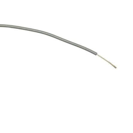 Zapojovací vodič, typ kabelu: Třída 5 BS EN 60228, prameny vodičů: 16/0.2 mm, Šedá, 1000V ac 500 m Polyvinylchlorid RS