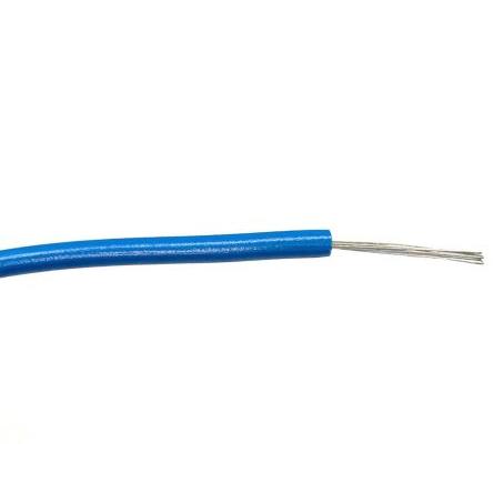 Zapojovací vodič, typ kabelu: Třída 5 BS EN 60228, prameny vodičů: 7/0.2 mm, Modrá, 1000V ac 500 m Polyvinylchlorid RS