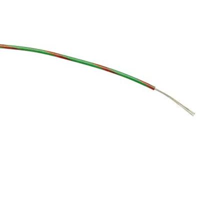Zapojovací vodič, typ kabelu: Třída 5 BS EN 60228, prameny vodičů: 7/0.2 mm, Zelená, Červená, 1000V ac 100 m