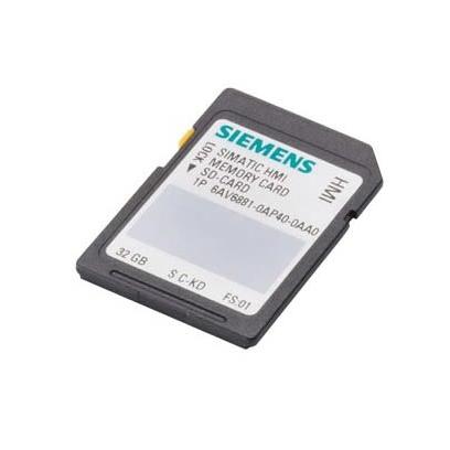 Karta SD, Paměťová karta SD, řada: 6AV6881 pro HMI: SIMATIC, pro PLC: SIMATIC S7-XXX Siemens