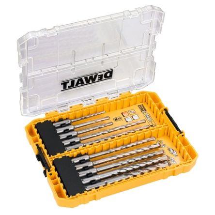Sada bitů vrtáků, Kov, počet kusů: 10 SDS DeWALT Zdění, max. velikost: 12 mm, min. velikost: 5 mm