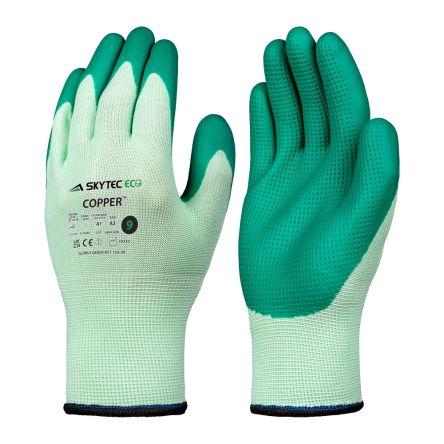 Skytec Pracovní rukavice Zelená CE, EN 407:2020 Polyester Ano Ano Ano Latex 7 Eco Copper