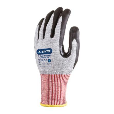 Skytec Pracovní rukavice Černá, Šedá CE Nylon Ano Ano Ano Nitrilová mikropěna 7 Sapphire Carbon