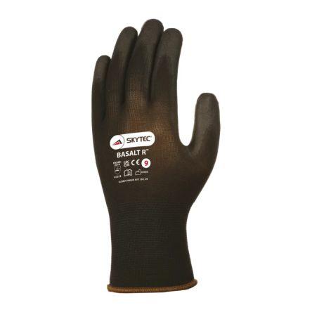 Skytec Pracovní rukavice Černá CE Nylon Ano Ano Ano Polyuretan 6 Basalt R