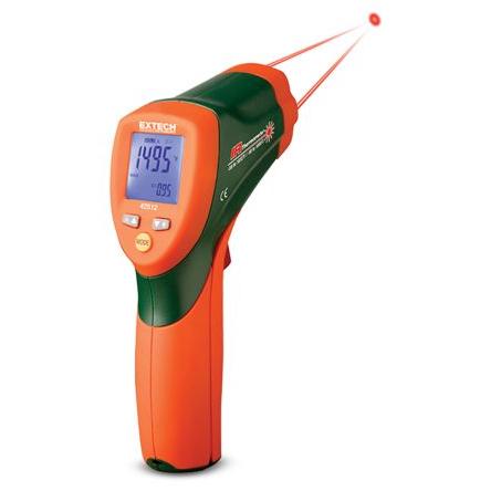Extech IR teploměr, číslo modelu: 42512 -50 °C, Max Teplota 1000 °C, přesnost: ±1, Stupně, Fahrenheit