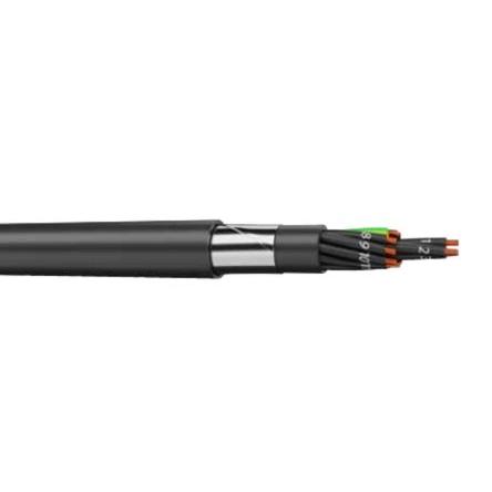 AXINDUS Kabel s opletem, řada: U1000 RVFV 12žilový 100 m Polyvinylchlorid plášť, Černá 60 °C