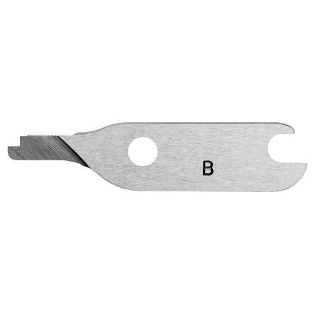 Knipex Výměnná čepel č. 17 mm Plochý, Ocel Frézový nůž