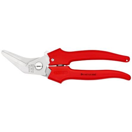 Knipex Nůžky na cín, pro Plastové, celková délka: 185mm Nerezová ocel