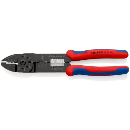 Krimpovací nástroj, řada: 97 Knipex M 2.6 / M 3 / M 3.5 / M 4 and M 5, pro použití s: Izolované svorky