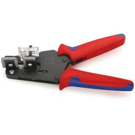 Přesný odizolovací nástroj 12 12 13, typ kabelu: Vícejádrová 26 → 10 AWG celková délka 195mm Knipex